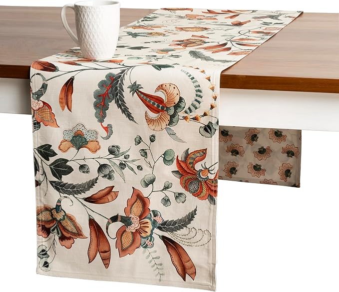 Maison d' Hermine Table Runner 100% Cotton Double Layer Table Runners 72 inches by MaisondHermine