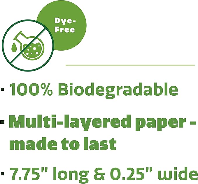 Comfy Package Kraft Paper Straws, 100% Biodegradable & Ink-free, Straws - Image 5