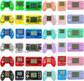 36 Pack Video Game Keychain Mini Square Handheld Video Game Key Chain by Unknown