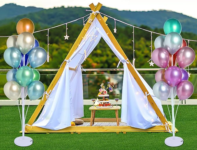 2 Sets of Balloon Stand Kit - 62in Balloon Stands - Image 6