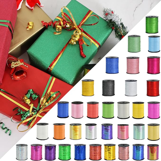 BEISHIDA 500 Yards Curling Ribbon Balloon String Ribbon - Image 7