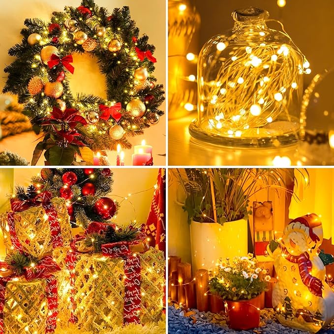 6 Pack Fairy Lights Battery Operated - 7ft 20 Led Twinkle Lights 3 Modes - Image 6