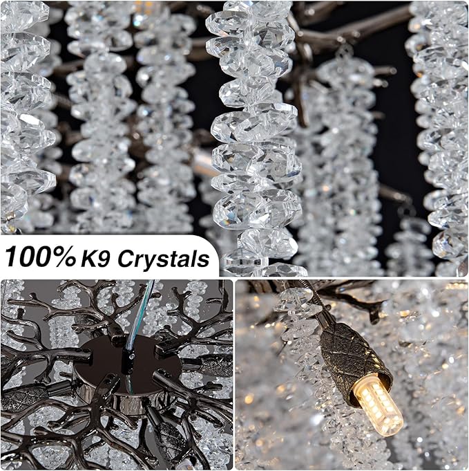 YUYI Modern Crystal Chandeliers - Image 5