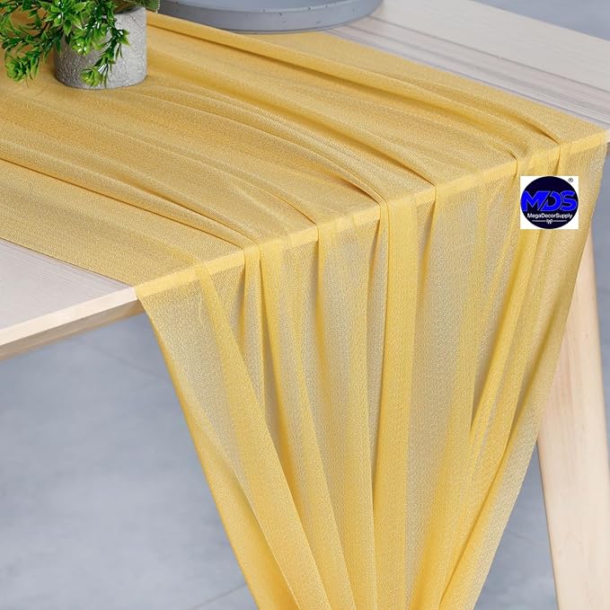 MDS Halloween Chiffon Table Runner - Image 4