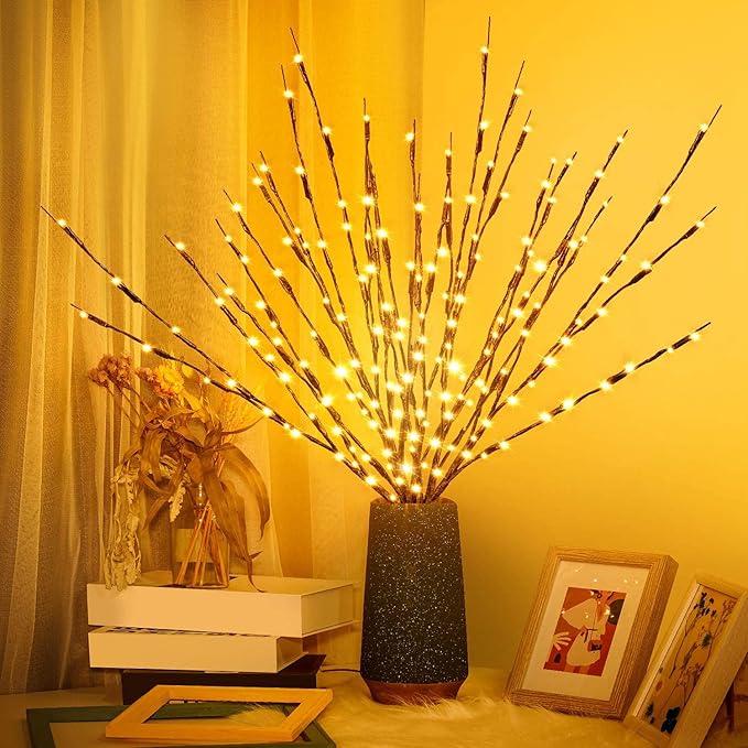 Lights Twig - 60 LED Waterproof & Battery Operated Branch Lights - Image 5