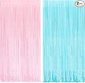 BRAVESHINE Tinsel Photo Backdrop Curtains by BRAVESHINE