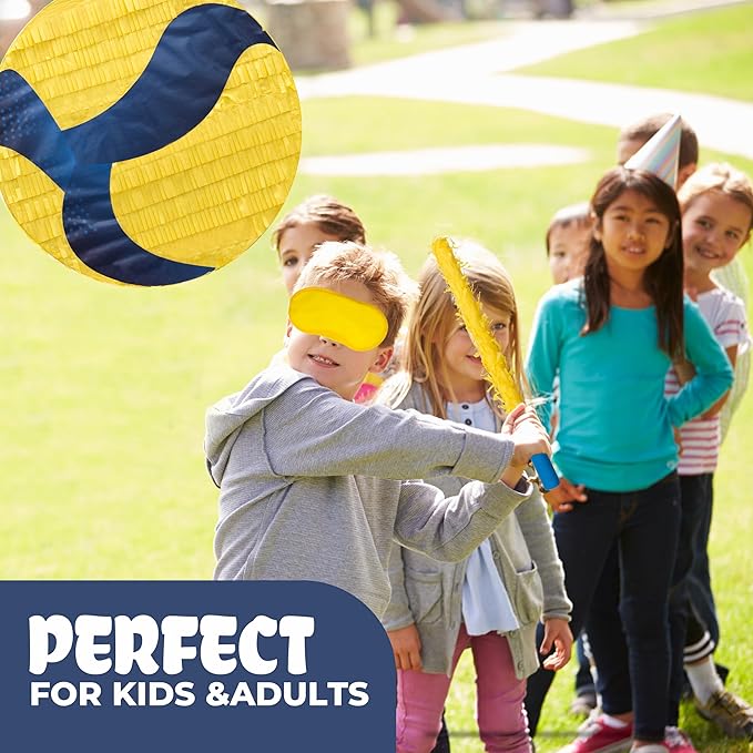 Volleyball Pinatas Bundle with a Blindfold and Bat, Volleyball Pinatas - Image 6