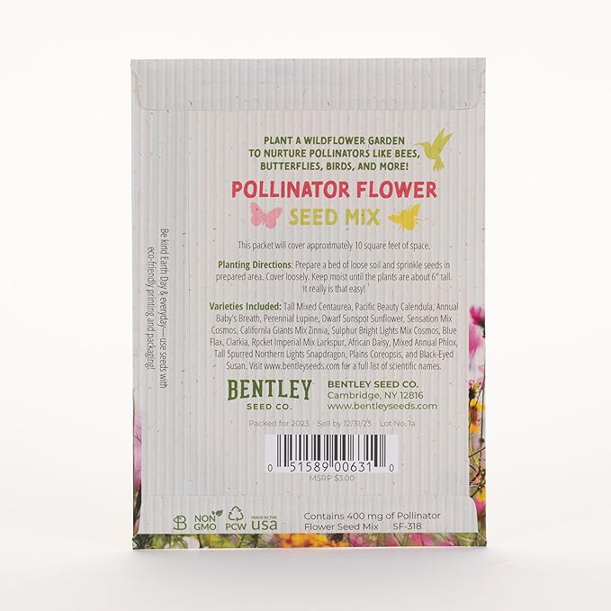 Bentley Make Everyday Earth Day 2025, Pollinator Flower Mix Seeds, All Favor - Image 2