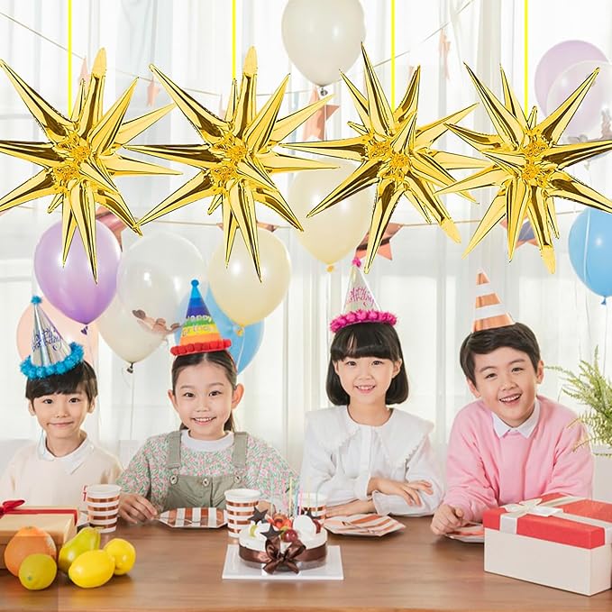 6 Pcs 22" & 10 Pcs 10" Star Foil Balloons - Image 7