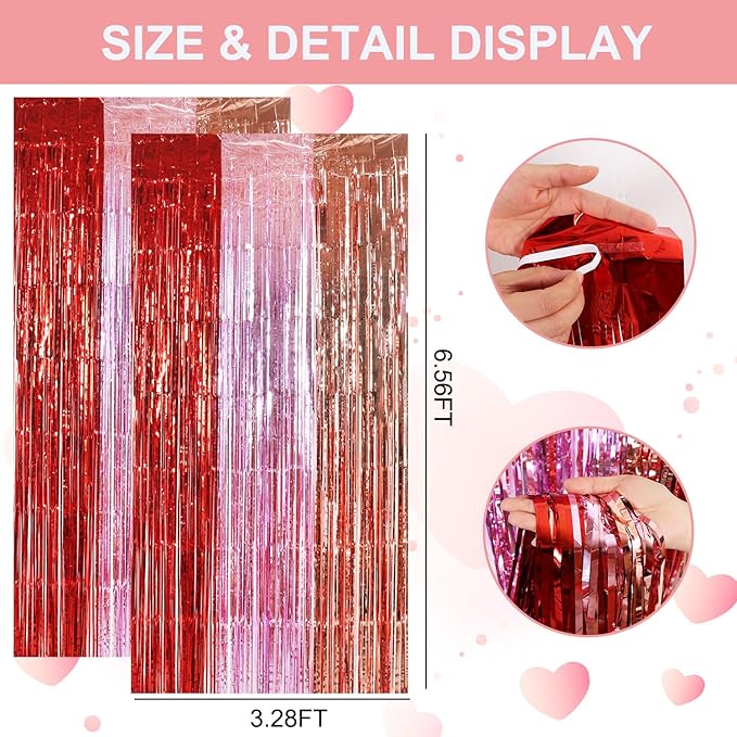 TONIFUL Valentine's Day Door Streamers - Image 2