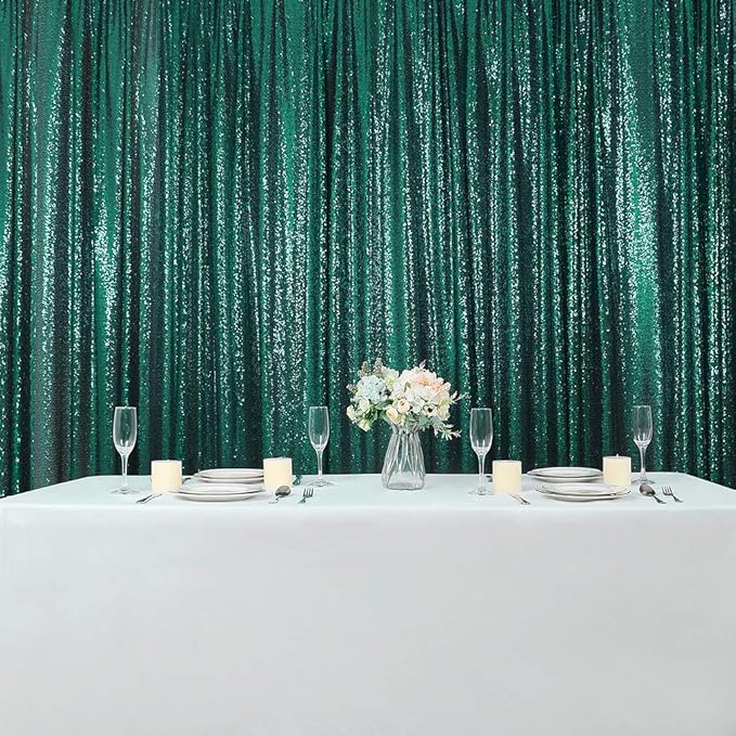 Hahuho Hunter Sequin Backdrop Curtain, Party Decoration（4 Panels, 2FT x 8FT - Image 7