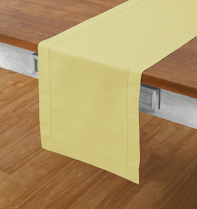 Solino Home Yellow Table Runner 36 Inches - Image 4