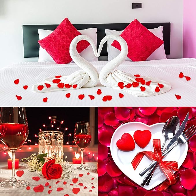 Ouddy Decor 3000 Pcs Rose Petals Artificial Flowers - Image 3
