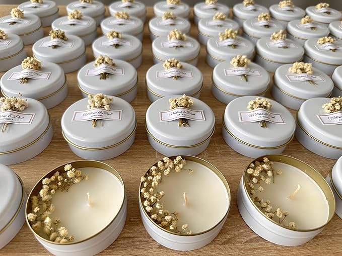 Scented Soy Wax Candle Favors - Image 7