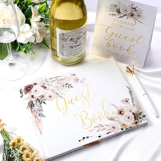 Wedding Guest Book Personalized Photo Guestbook to Sign at Reception Wedding - Image 4