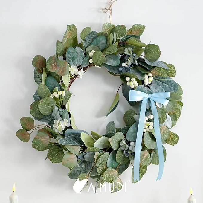 AIMUDI Baby Blue Bows 5 × 10" Satin Bows - Image 8