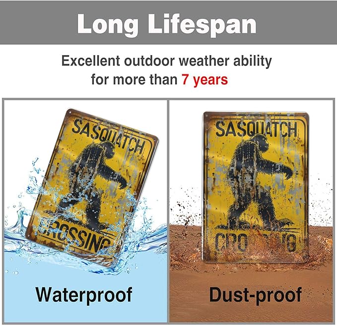 Retro Funny Metal Tin Sign - Image 7