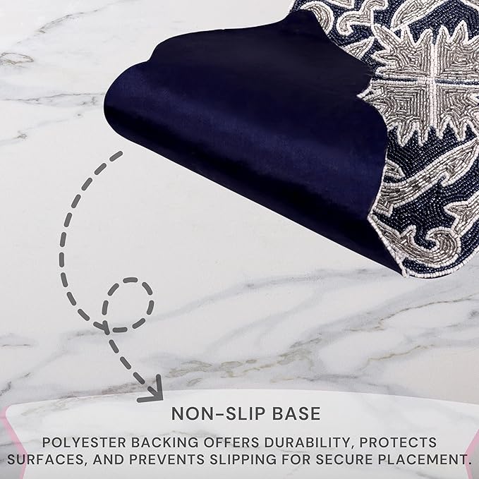 Decorative Beaded Table Runner - Image 7