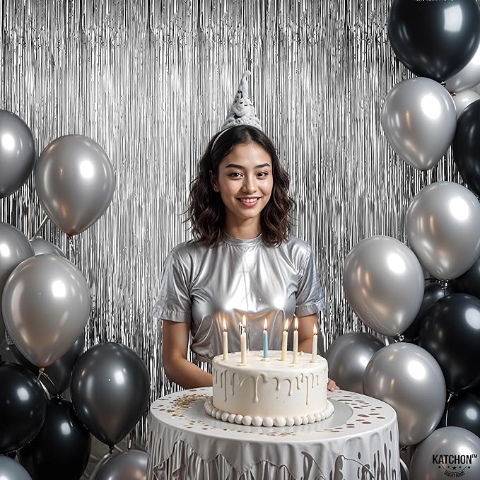 KatchOn, Metallic Silver Backdrop - Image 6
