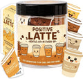 Positive Latte Affirmation Jar – 60pcs Cute Emotional Support Lattes – Coffee by KATINAT