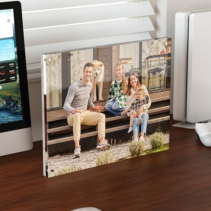 8x10 Acrylic Picture Frame 3 Pack, Desktop Display Decor Gift - Image 5
