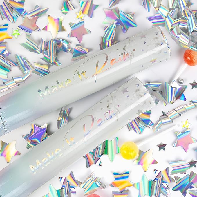 PrimePure Confetti Cannon Party Poppers by PRIMEPURE