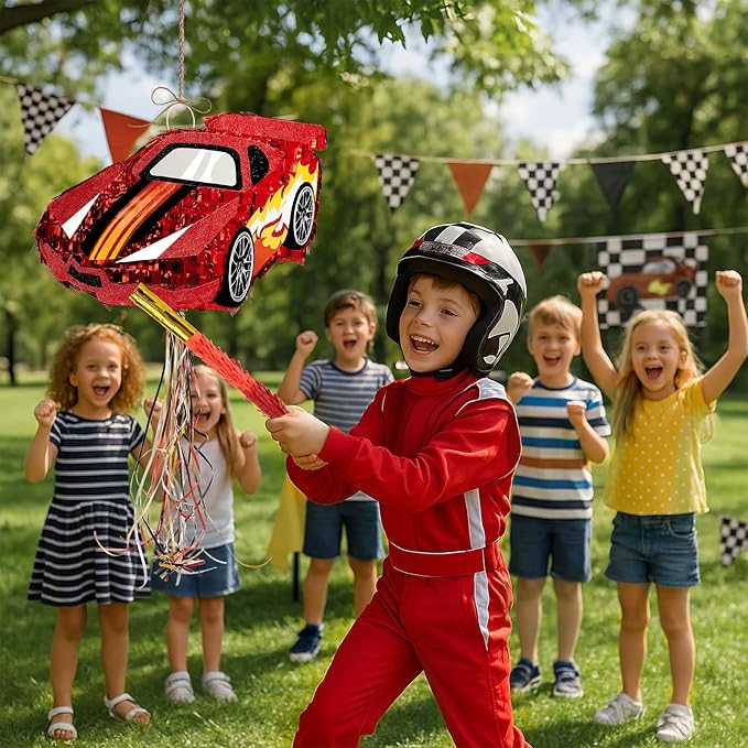 WERNNSAI Race Car Piñata - Image 7