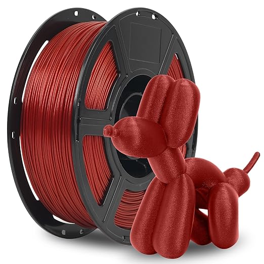 FLASHFORGE Rapid PLA Filament 1.75mm Aurora Red, 500mm/s High Speed Printing by FLASHFORGE