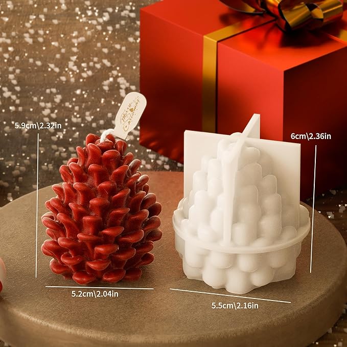 Pinecone Mold - Tree & Animal 3D Silicone Molds - Image 3
