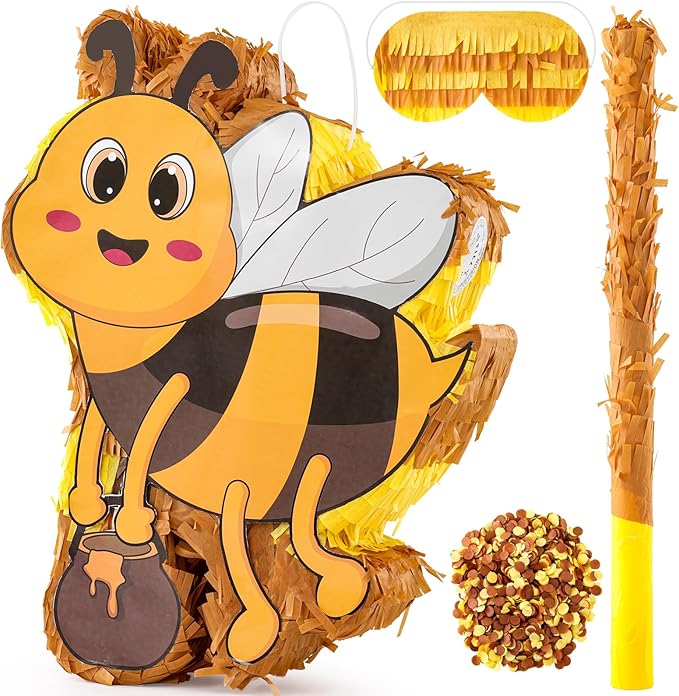 VINTS Bee Piñata Large Kids Bee Piñata by VinTS