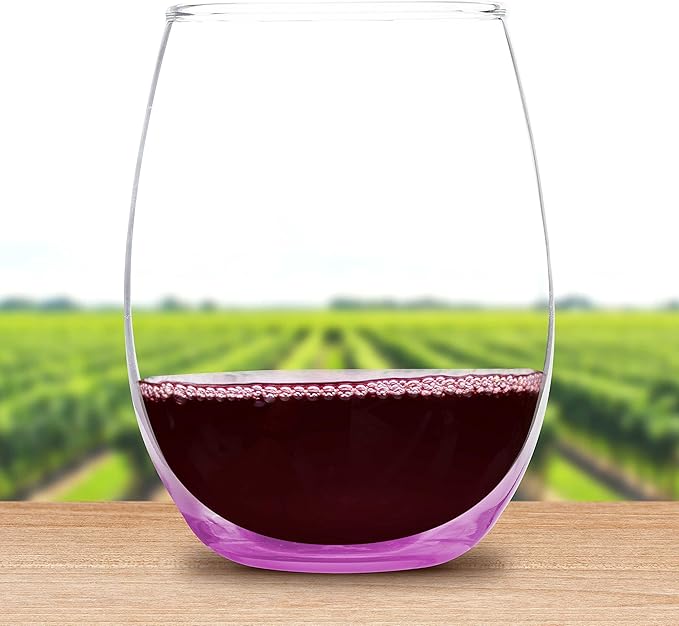 DISCOUNT PROMOS Stemless Wine Glass 9 oz. Set of 10, Bulk Pack - Image 7