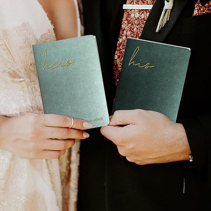 Vow Books His and Hers Wedding Vow Books - Image 7