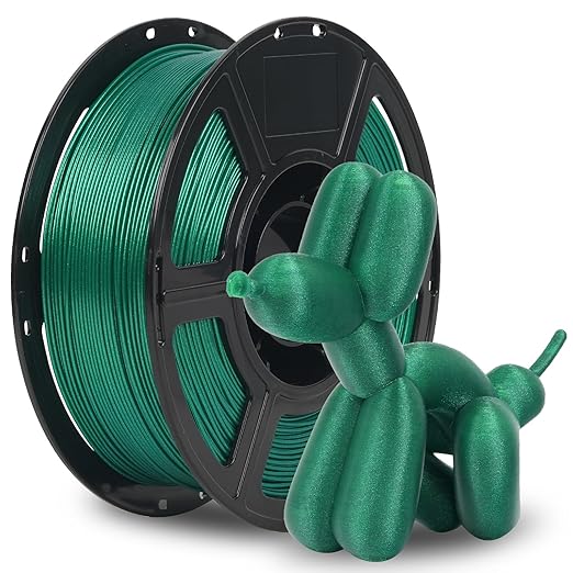 FLASHFORGE Rapid PLA Filament 1.75mm Aurora Green, 500mm/s High Speed Printing by FLASHFORGE