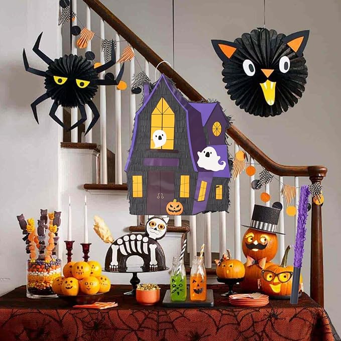 Halloween Haunted House Pinatas Bundle - Image 4