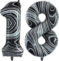 GOER Number 18 Balloons for 18th Birthday Sweet 18 Party Decorations, 42 Inch by GOER