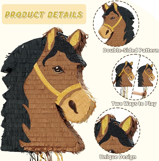 WERNNSAI Horse Piñata - Image 5