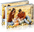 JOHOUSE 2 Pack 5 x 7 Acrylic Picture Frames, Double Sided Magnetic Photo Frames by JOHOUSE