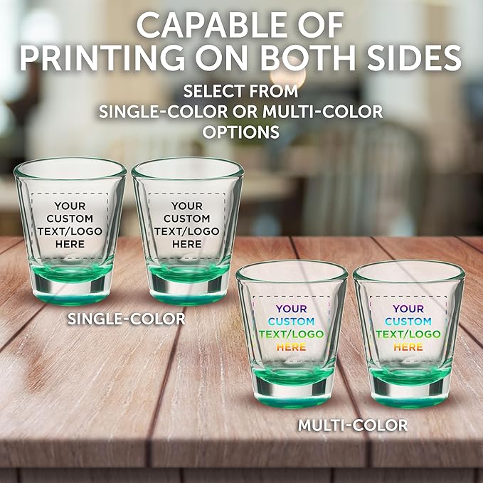 Custom Shot Glasses 1.75 oz. Set of 10, Personalized Bulk Pack - Image 6