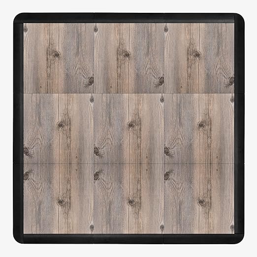 IncStores 3/8" Thick Snap Together Dance Flooring | 12"x12" Printed Vinyl Dance - Image 3