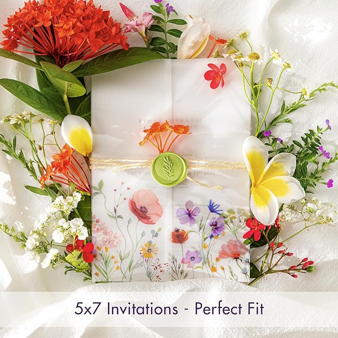 50 Pack Pre-Folded Vellum Jackets - Image 4