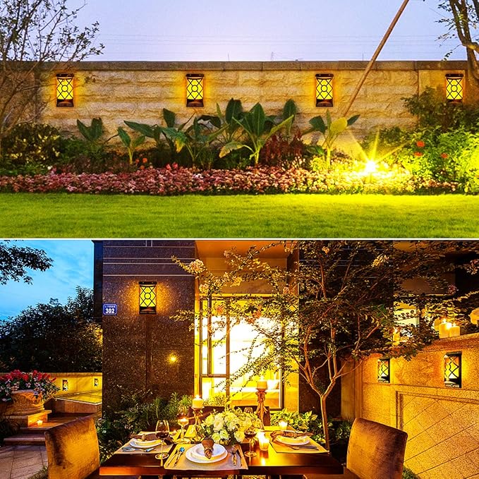 Solar Flame Lights Outdoor, Realistic 3D Flickering Flames - Image 9
