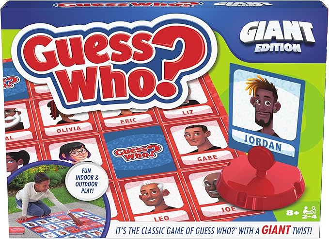 Spin Master Games, Guess Who? Giant Edition, Family Game by SpinMasterGames