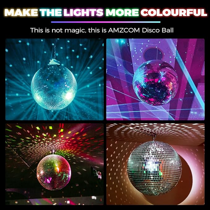 16inch Large Mirror Disco Ball - Image 6