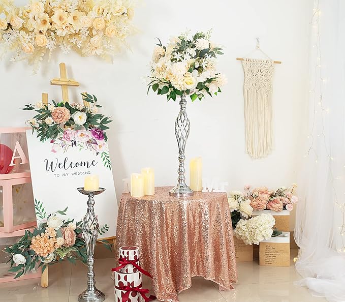 Twist Candleholder Stands & Metal Centerpieces - Image 2