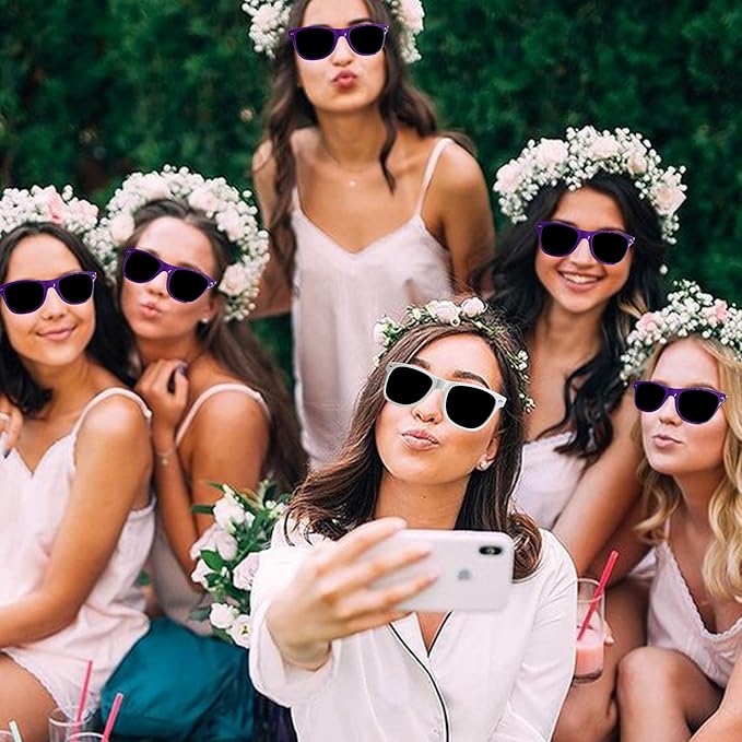 LADY&HOME 10 Pack Bachelorette Party Sunglasses Favors, Bridesmaid and Bride - Image 7