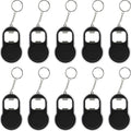 Bottle Opener & LED Keychains Set of 10, Bulk Pack by DISCOUNTPROMOS