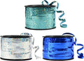 BEISHIDA Blue Blue Silver Curling Ribbons Balloon String Ribbons by Beishida