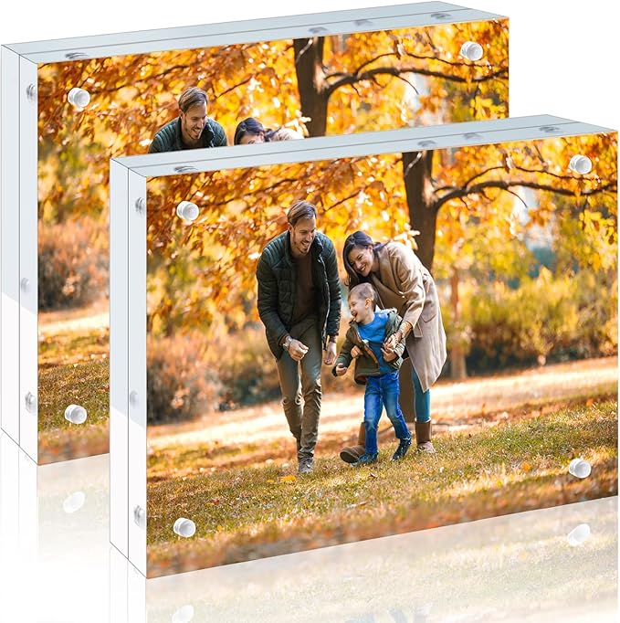 2 Pack 4x6 Acrylic Picture Frames by AdeptusMechanicus