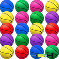 42Pcs 5" Mini Basketball Balls Bulk Small Basketball Set, PVC Small Basketball by Oleitodh