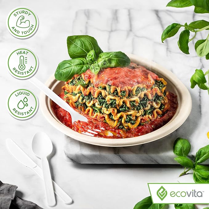 Ecovita 100% Compostable Forks - Image 4